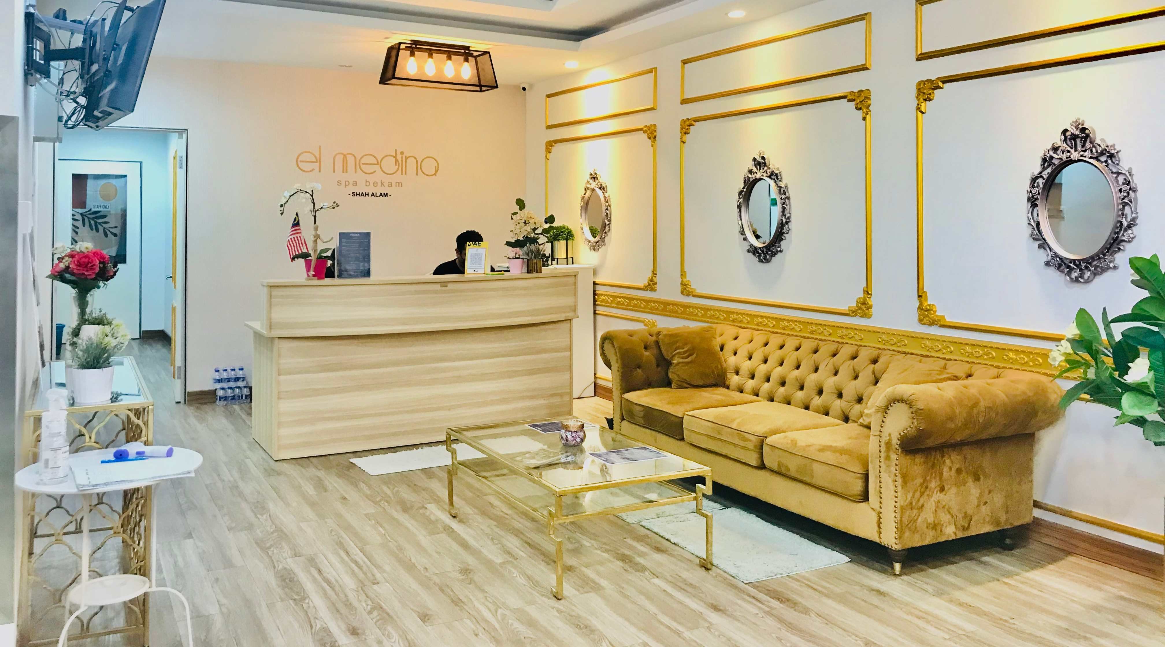 El Medina Spa Bekam reception in Seksyen 7, Shah Alam